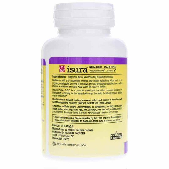 Ubiquinol Active CoQ10 200 Mg, NF